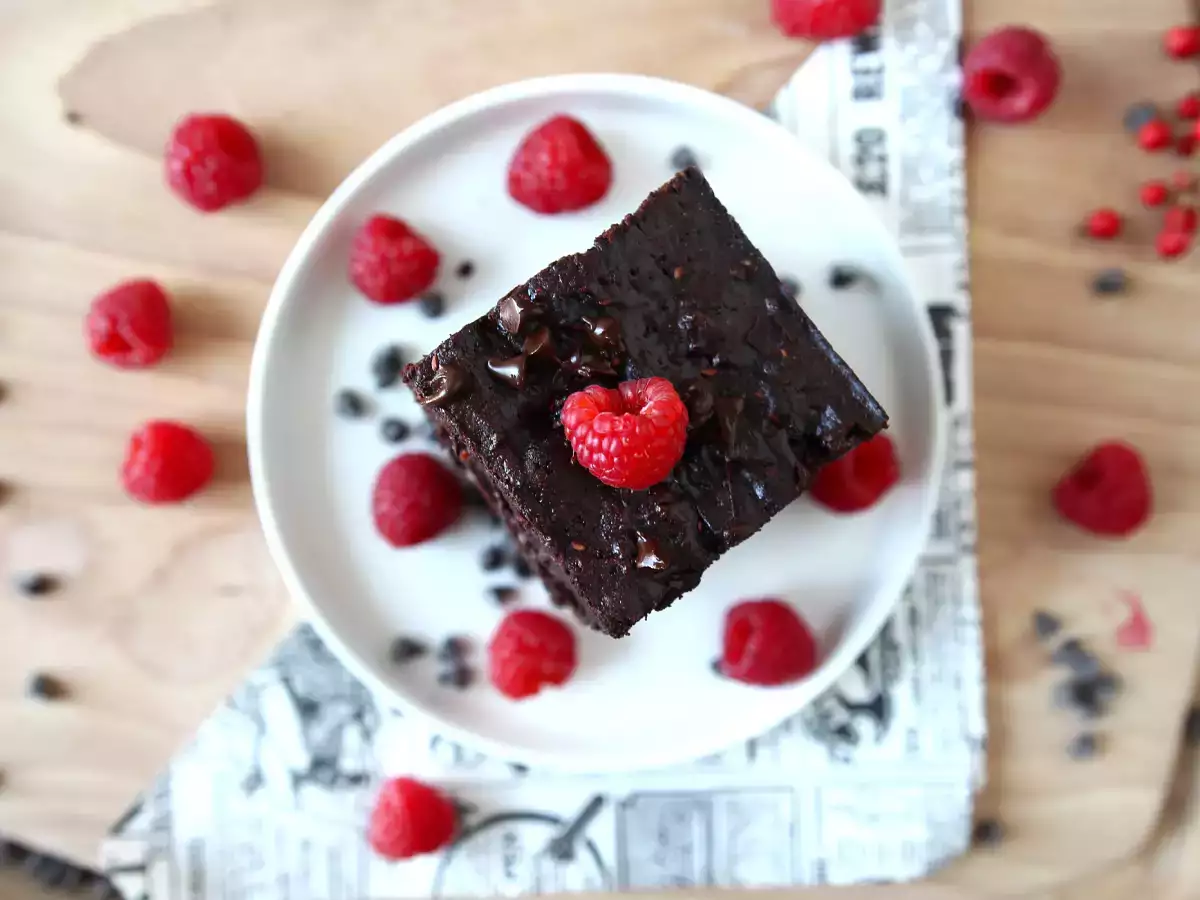 Čokoládové malinové brownie, čistý pôžitok! - foto 7
