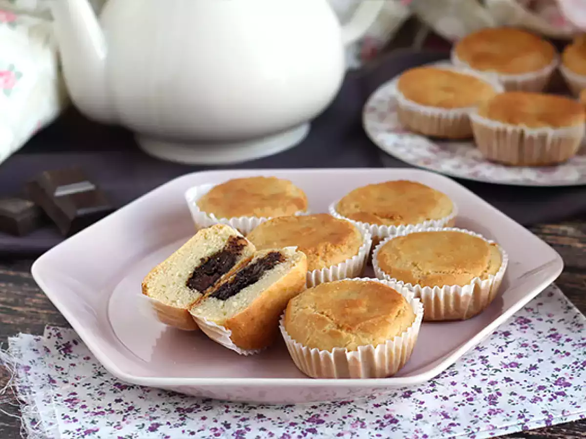 Čokoládové srdiečkové muffiny - vegánske a bezlepkové - foto 5