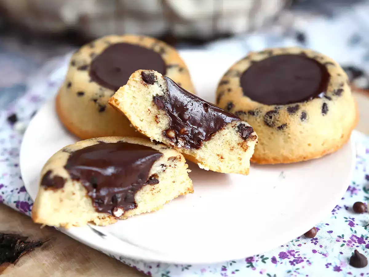 Čokoládové tigrie pečivo - chrumkavá ganache