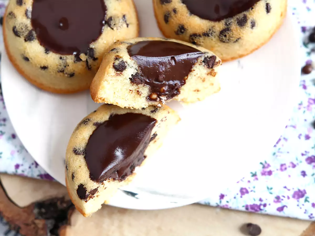 Čokoládové tigrie pečivo - chrumkavá ganache - foto 7