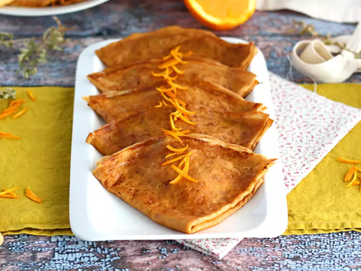 Crêpes Suzette, tradičný recept