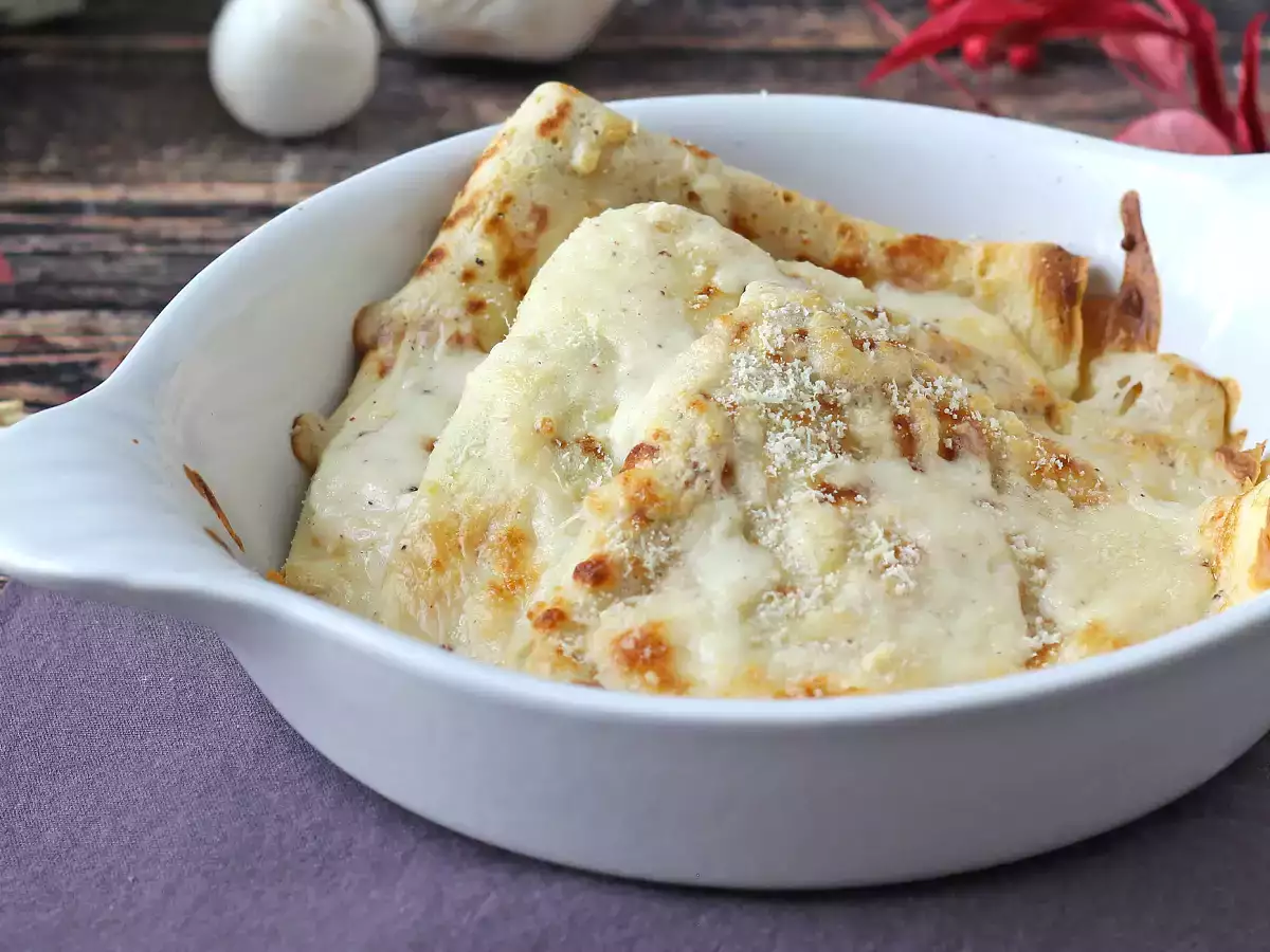 Crespelle ricotta a huby: dokonalý krémový vegetariánsky recept na každú príležitosť - foto 3