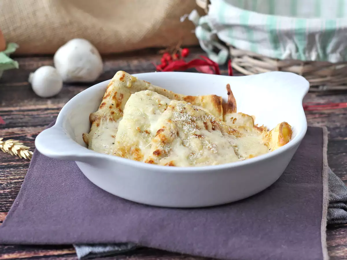 Crespelle ricotta a huby: dokonalý krémový vegetariánsky recept na každú príležitosť - foto 4