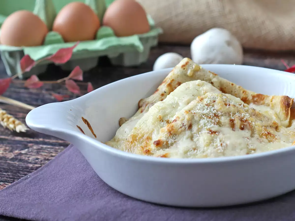 Crespelle ricotta a huby: dokonalý krémový vegetariánsky recept na každú príležitosť - foto 5