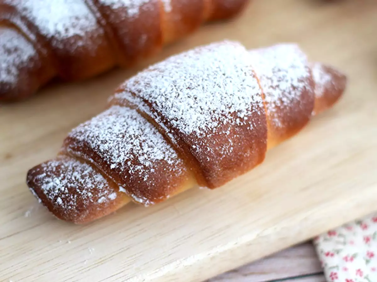 Croissanty s kondenzovaným mliekom - foto 2