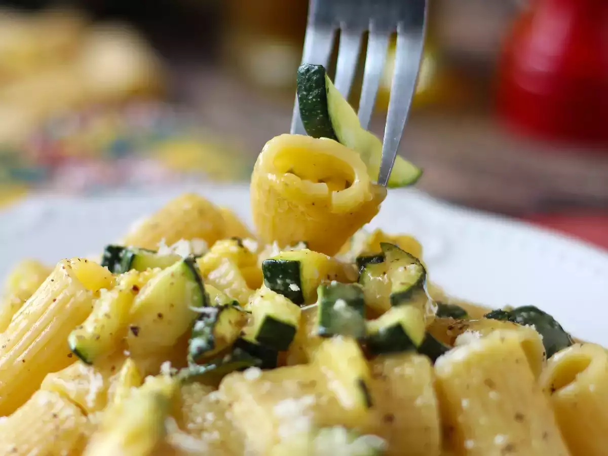 Cuketa Carbonara: jednoduchý vegetariánsky recept - foto 4