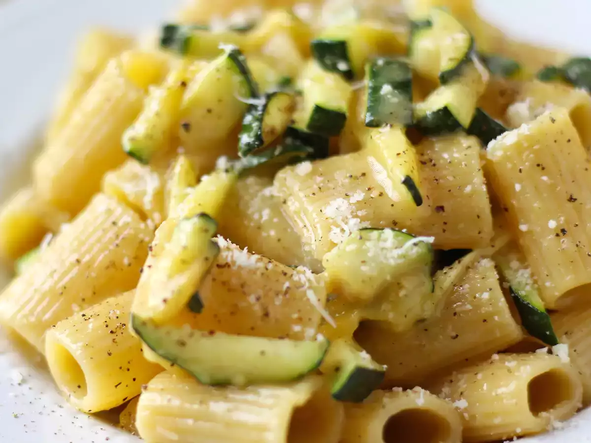 Cuketa Carbonara: jednoduchý vegetariánsky recept - foto 5