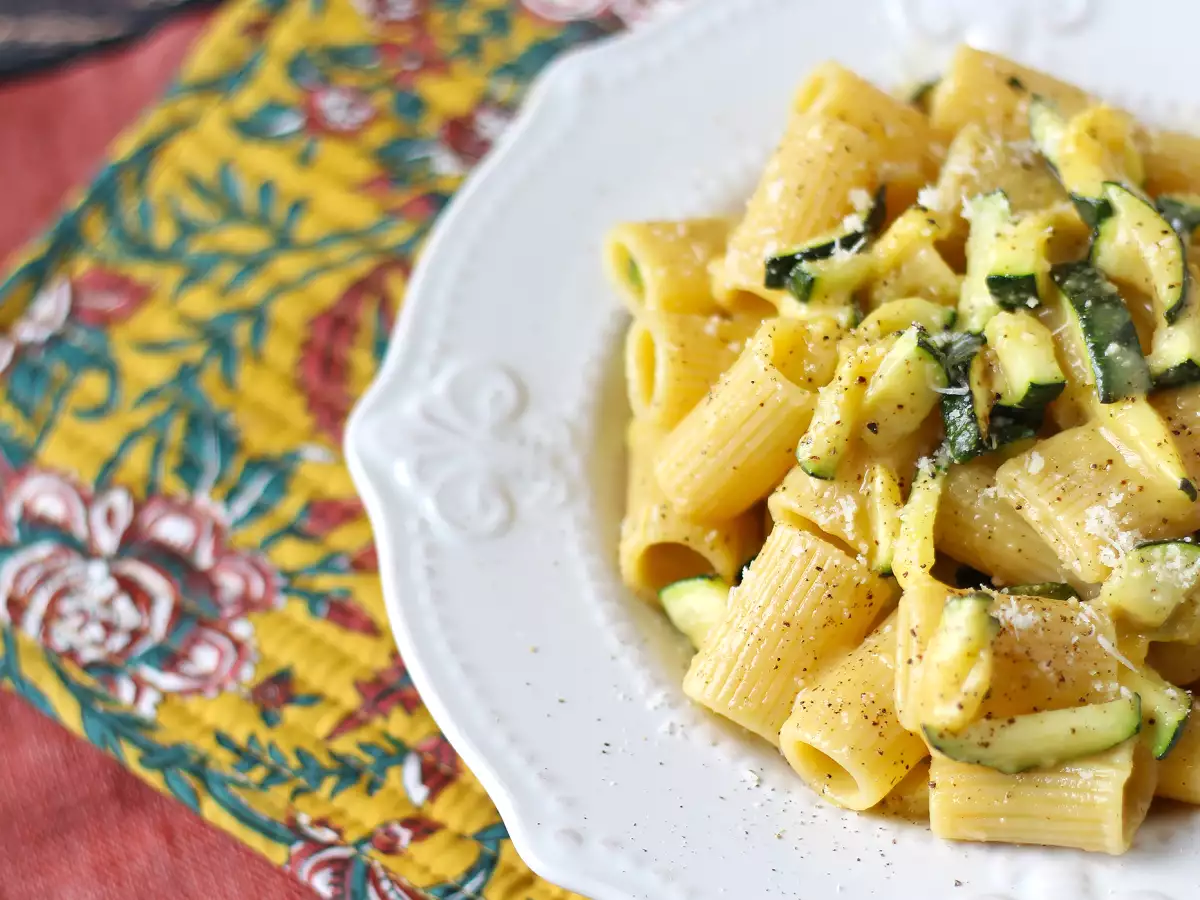 Cuketa Carbonara: jednoduchý vegetariánsky recept - foto 6