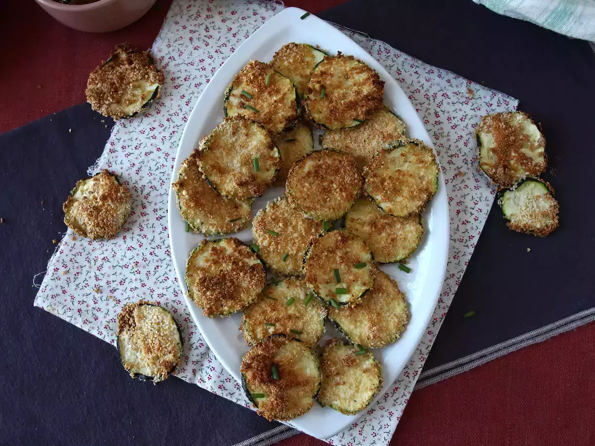 Cuketové lupienky s fritézou Air Fryer - foto 2
