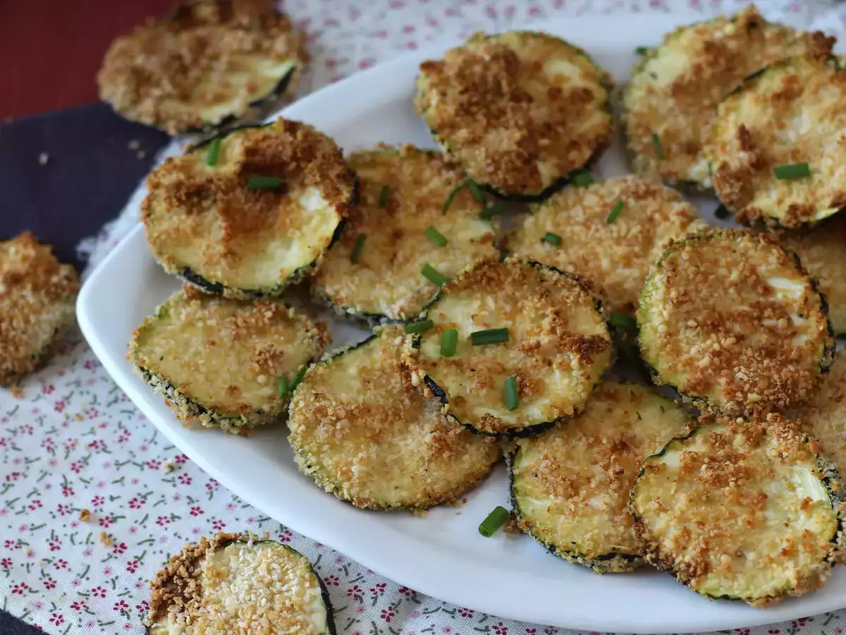 Cuketové lupienky s fritézou Air Fryer - foto 4