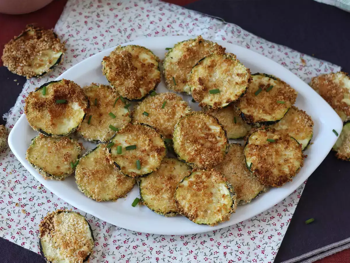 Cuketové lupienky s fritézou Air Fryer - foto 5