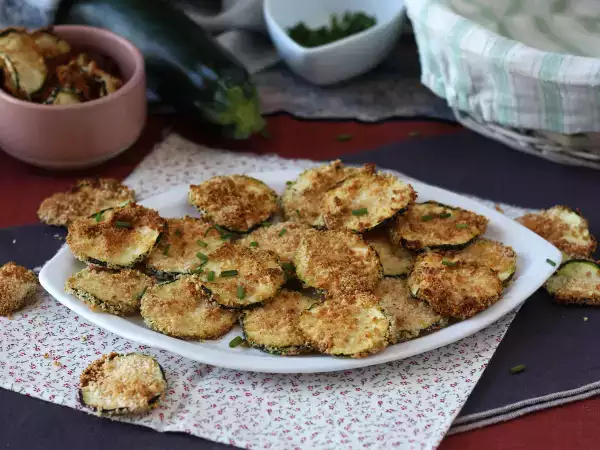 Recept Cuketové lupienky s fritézou air fryer