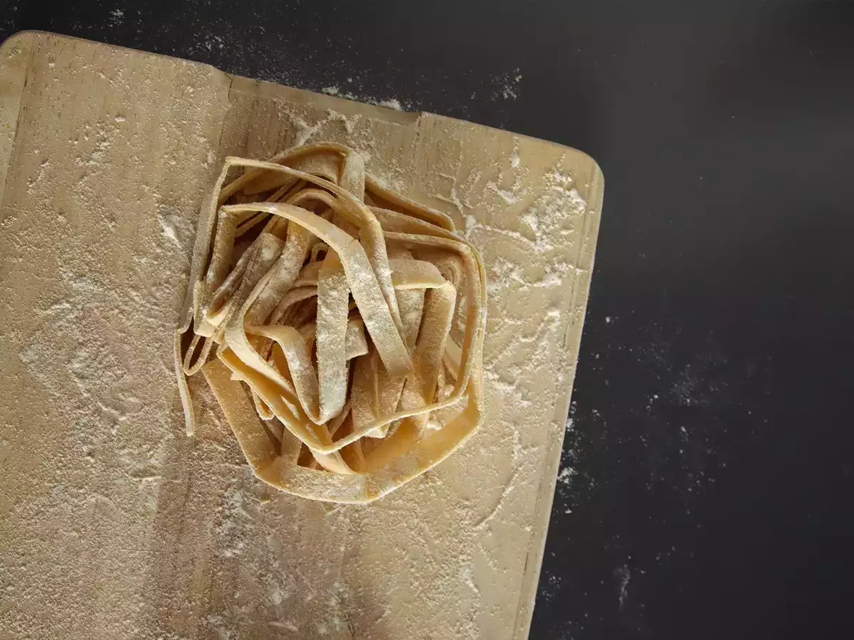 Domáce tagliatelle, postup vysvetlený krok za krokom - foto 4