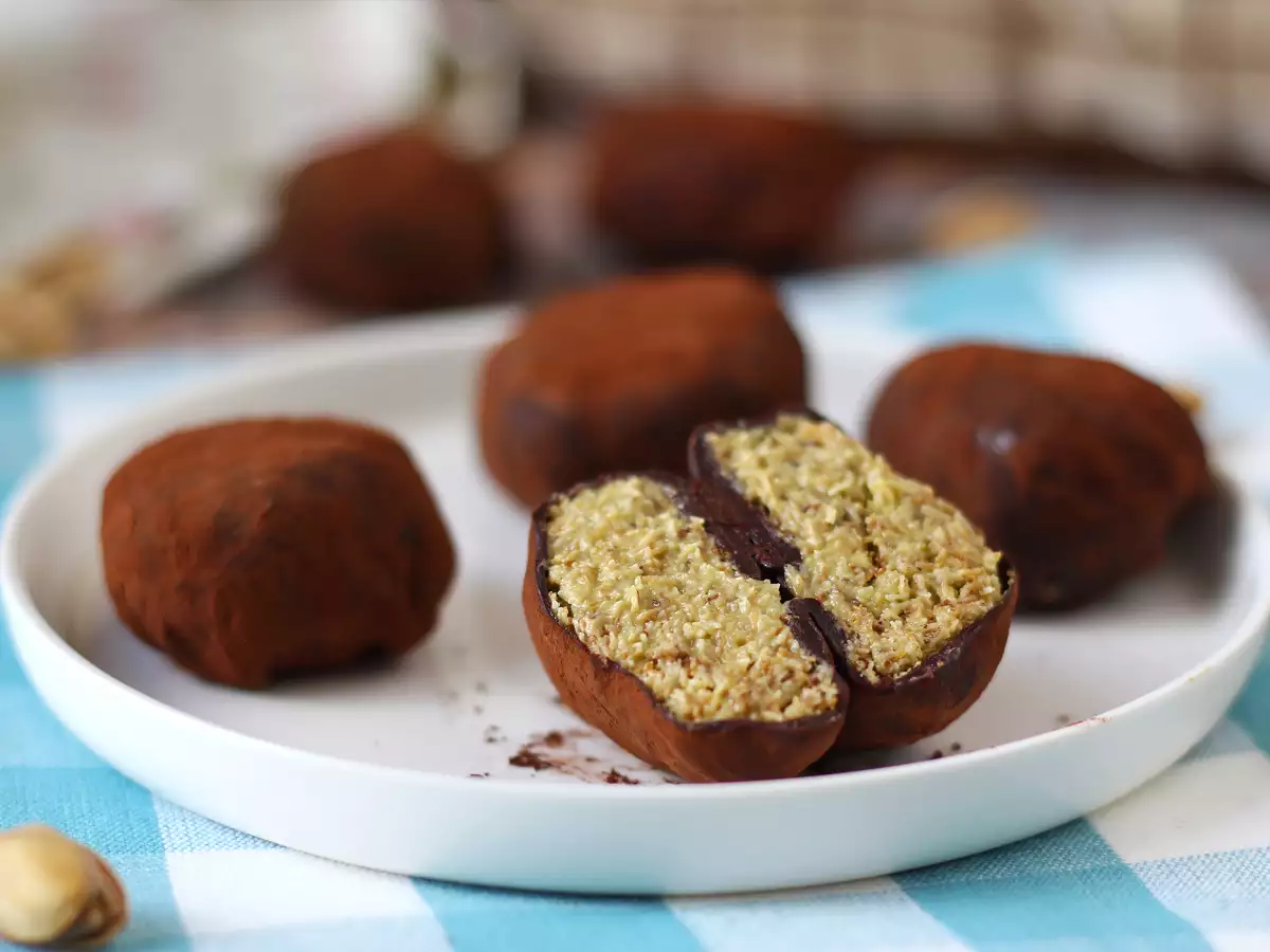 Dubajské žuvačky, virálny recept na mochis s pistáciovou a kadaifovou náplňou - foto 3
