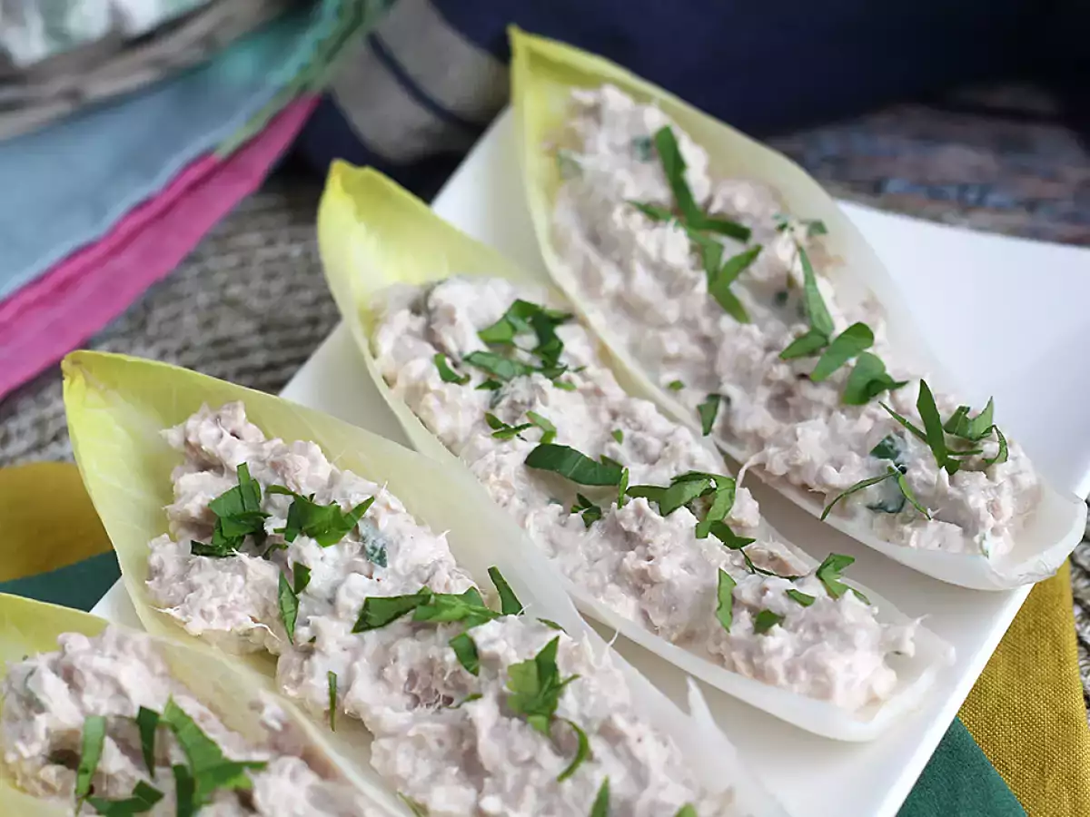 Endive trays s tuniakovou náplňou - foto 2