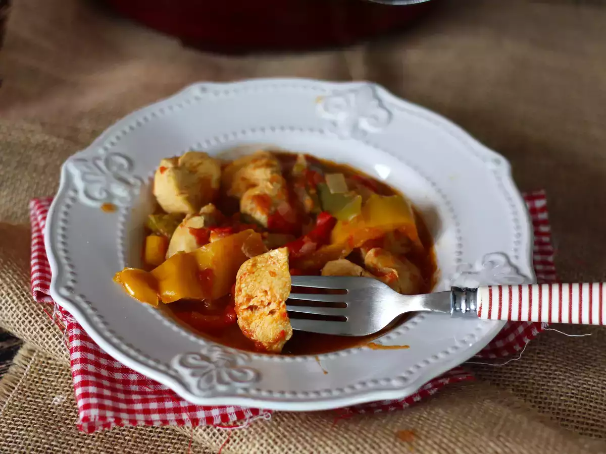 Expresné kurča Basquaise v reštaurácii Cookeo - foto 2