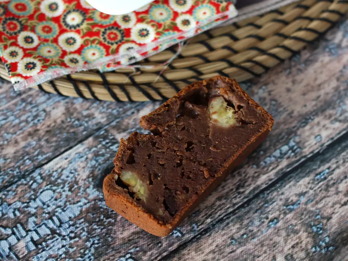 Extra chutný banánový a čokoládový koláč! - foto 5