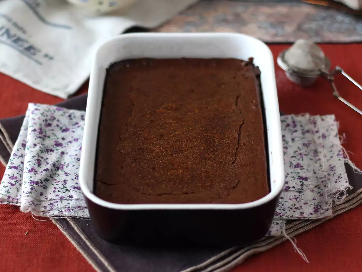 EXTRA FONDANTNÝ čokoládový a gaštanový krémový koláč len zo 4 ingrediencií - foto 2