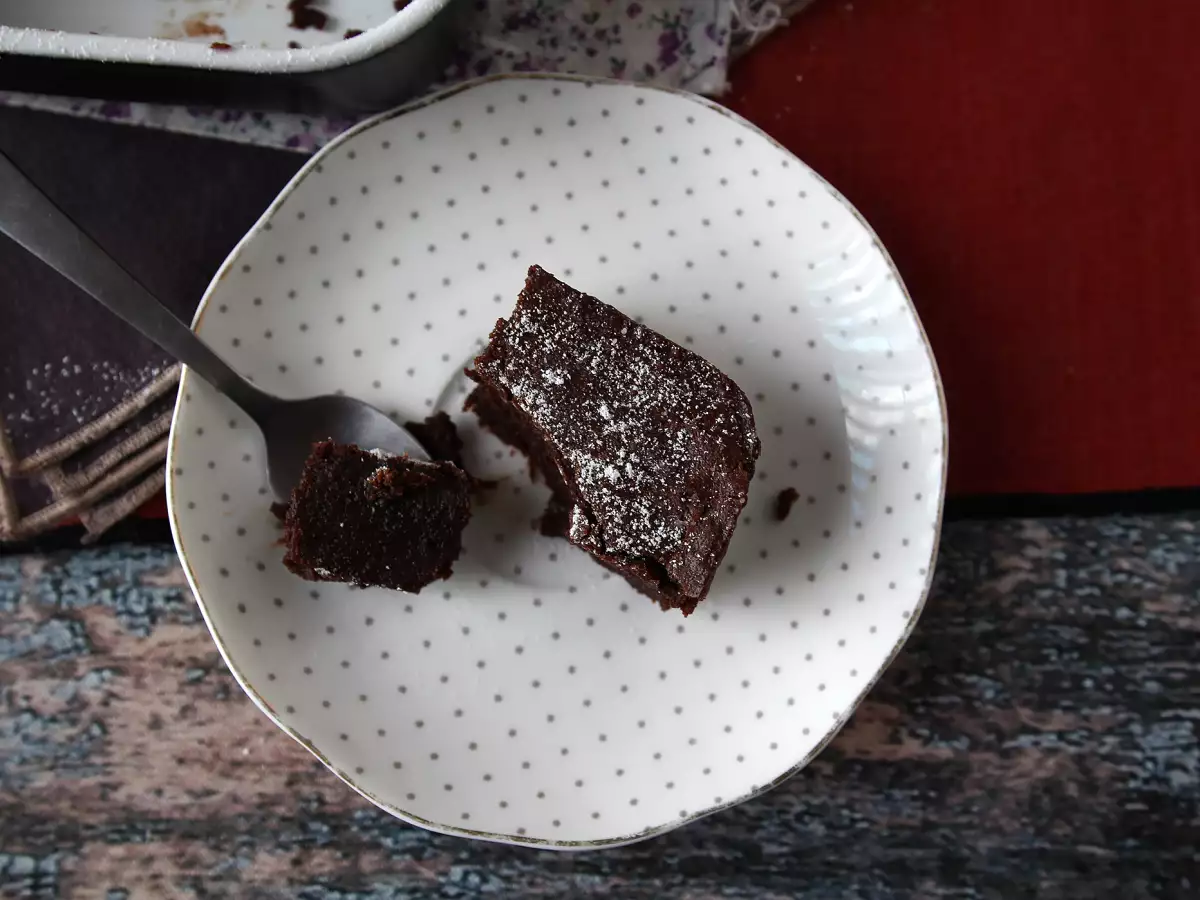 EXTRA FONDANTNÝ čokoládový a gaštanový krémový koláč len zo 4 ingrediencií - foto 3