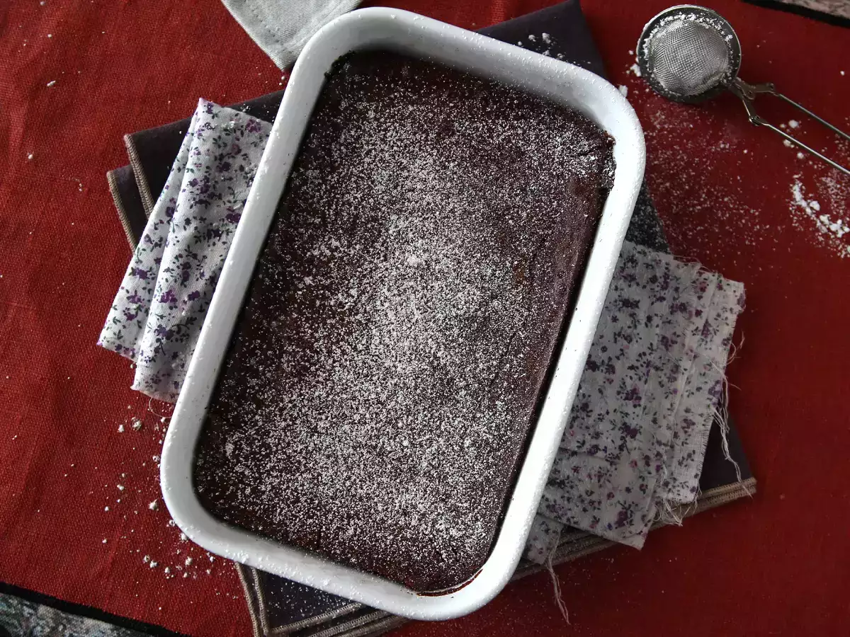 EXTRA FONDANTNÝ čokoládový a gaštanový krémový koláč len zo 4 ingrediencií - foto 4