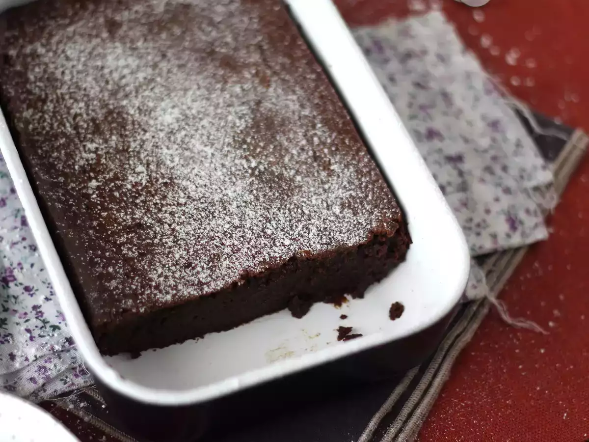 EXTRA FONDANTNÝ čokoládový a gaštanový krémový koláč len zo 4 ingrediencií - foto 8