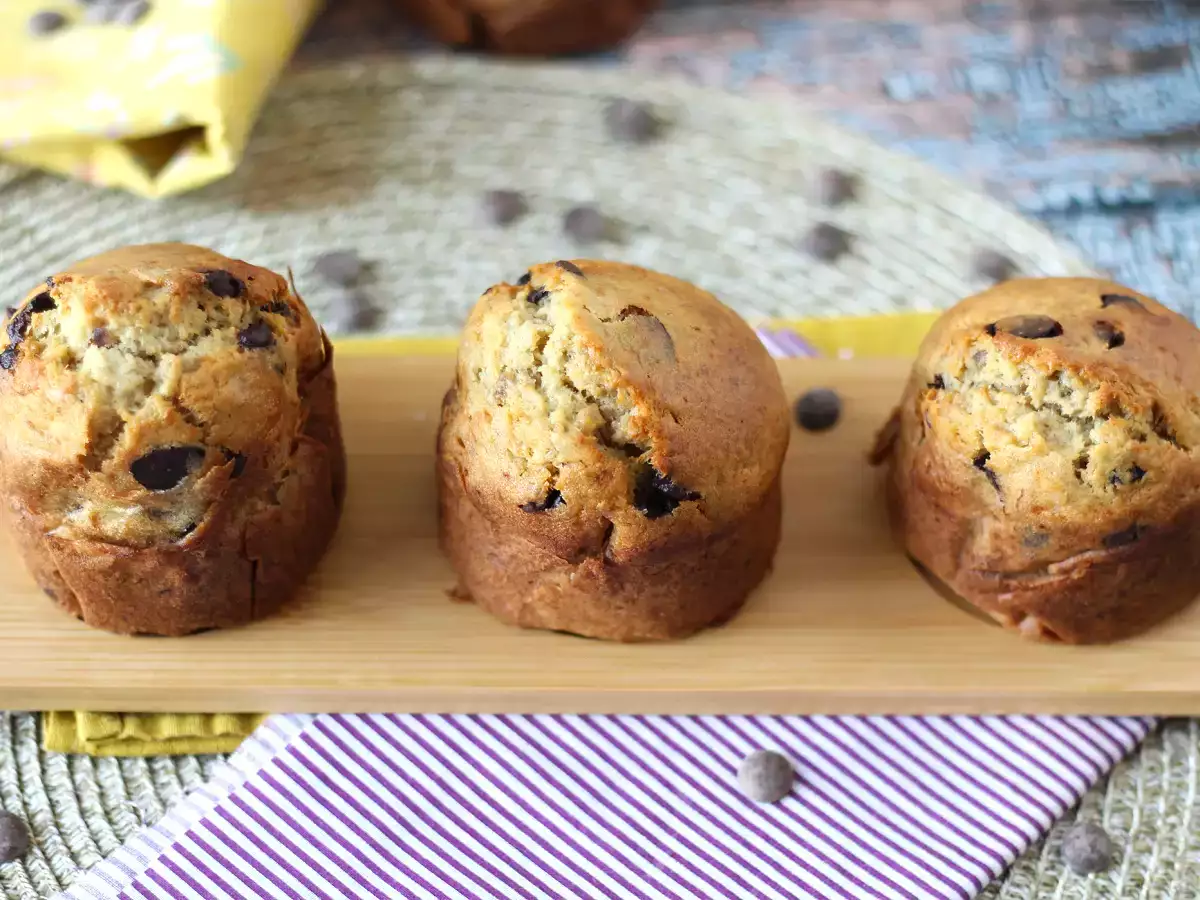 Extra gurmánske banánové a čokoládové muffiny - foto 6