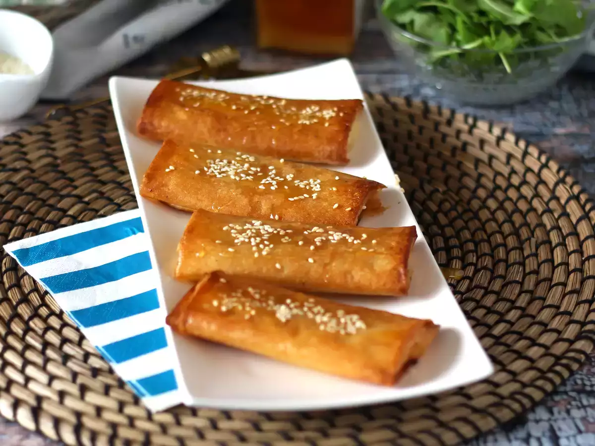 Feta Saganaki, grécky recept na chrumky z fety a medu - foto 5