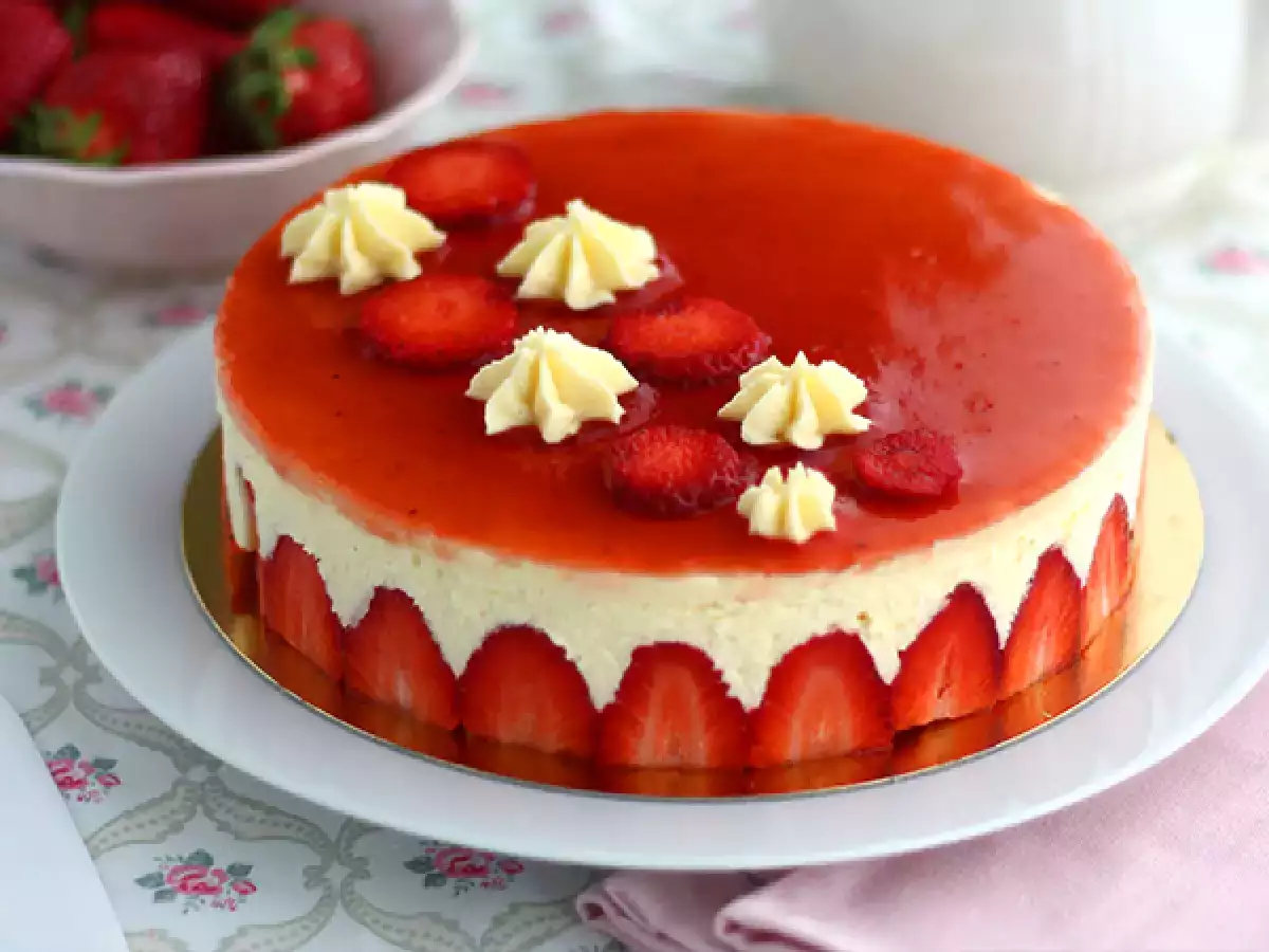 Fraisier (recept krok za krokom)