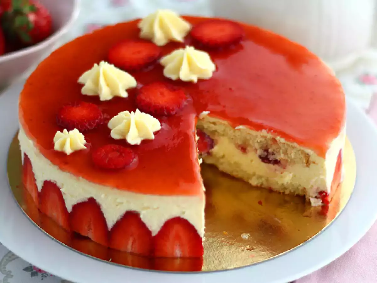 Fraisier (recept krok za krokom) - foto 3