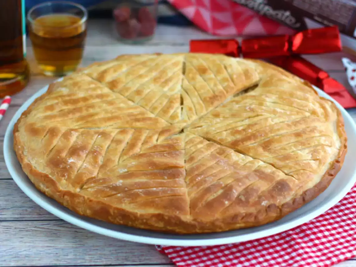 Galette des Rois frangipane (bez lepku)