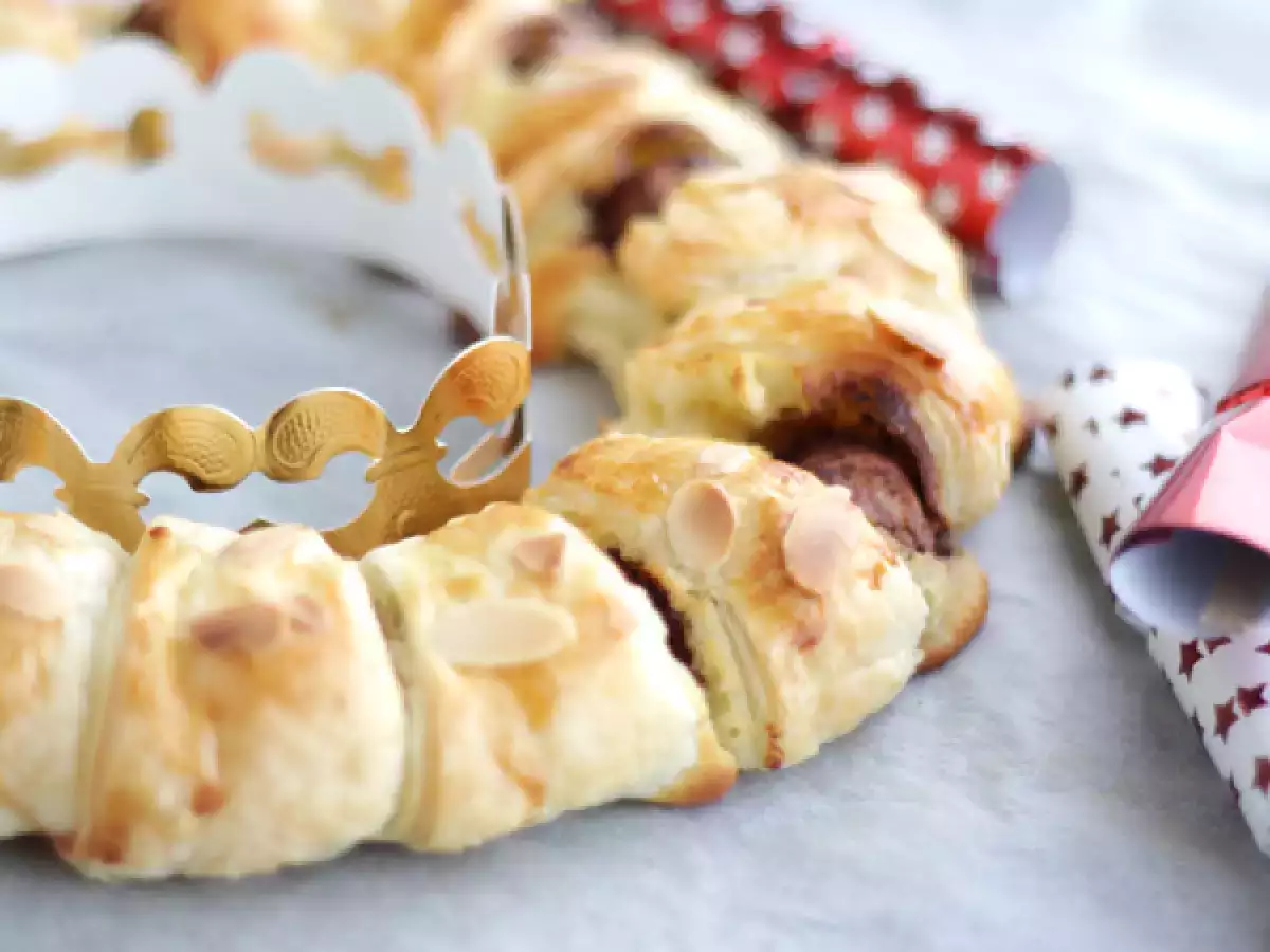 Galette des rois s Kinder Bueno
