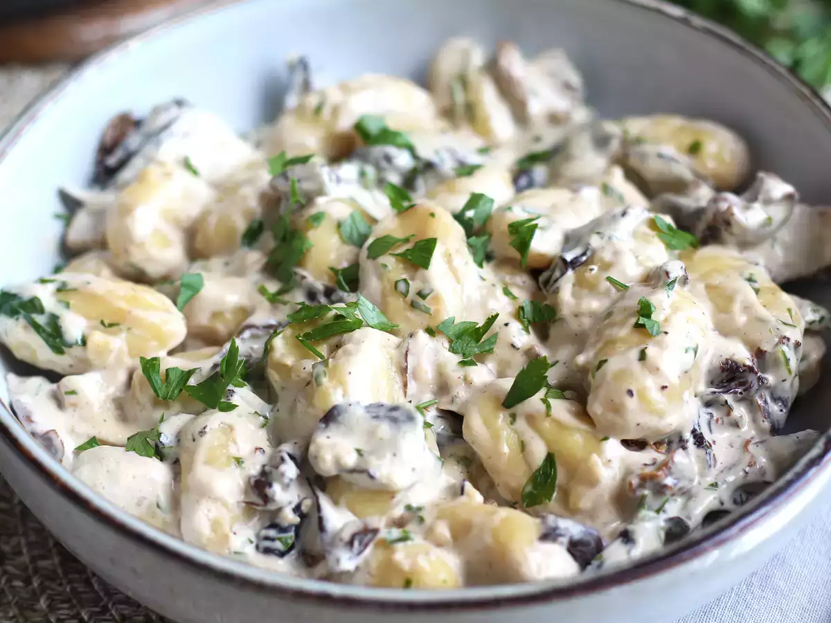Gnocchi s hubami, chutný a jednoduchý prvý chod - foto 2