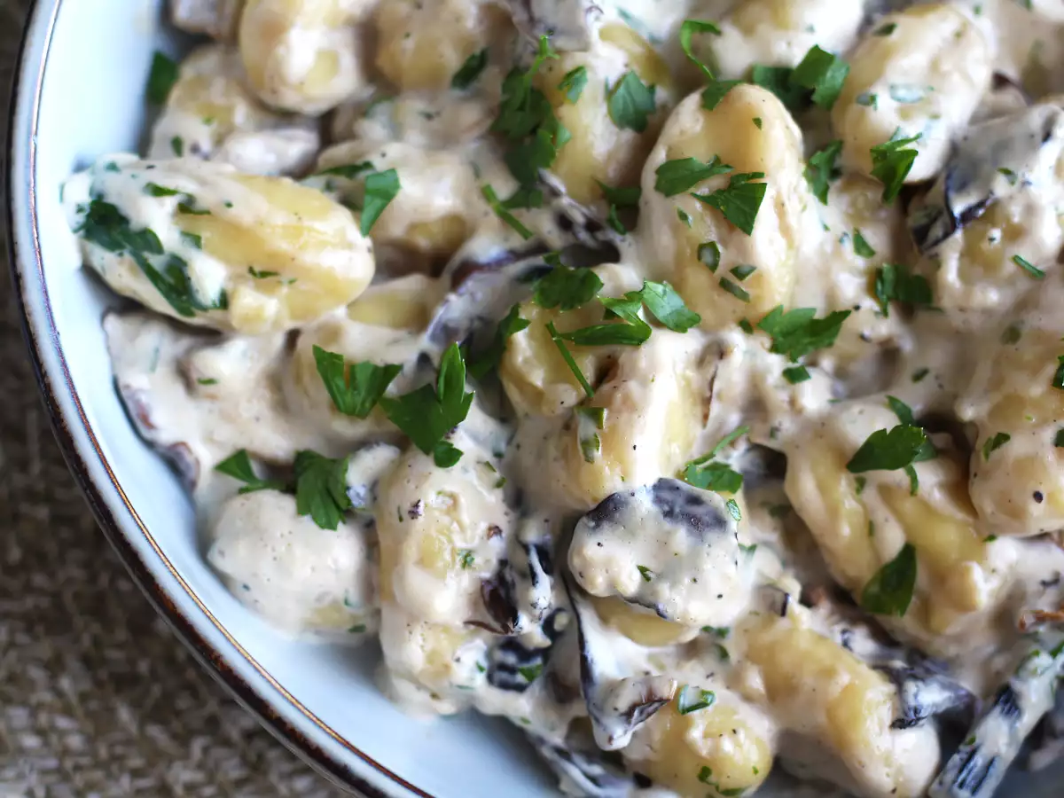 Gnocchi s hubami, chutný a jednoduchý prvý chod - foto 3