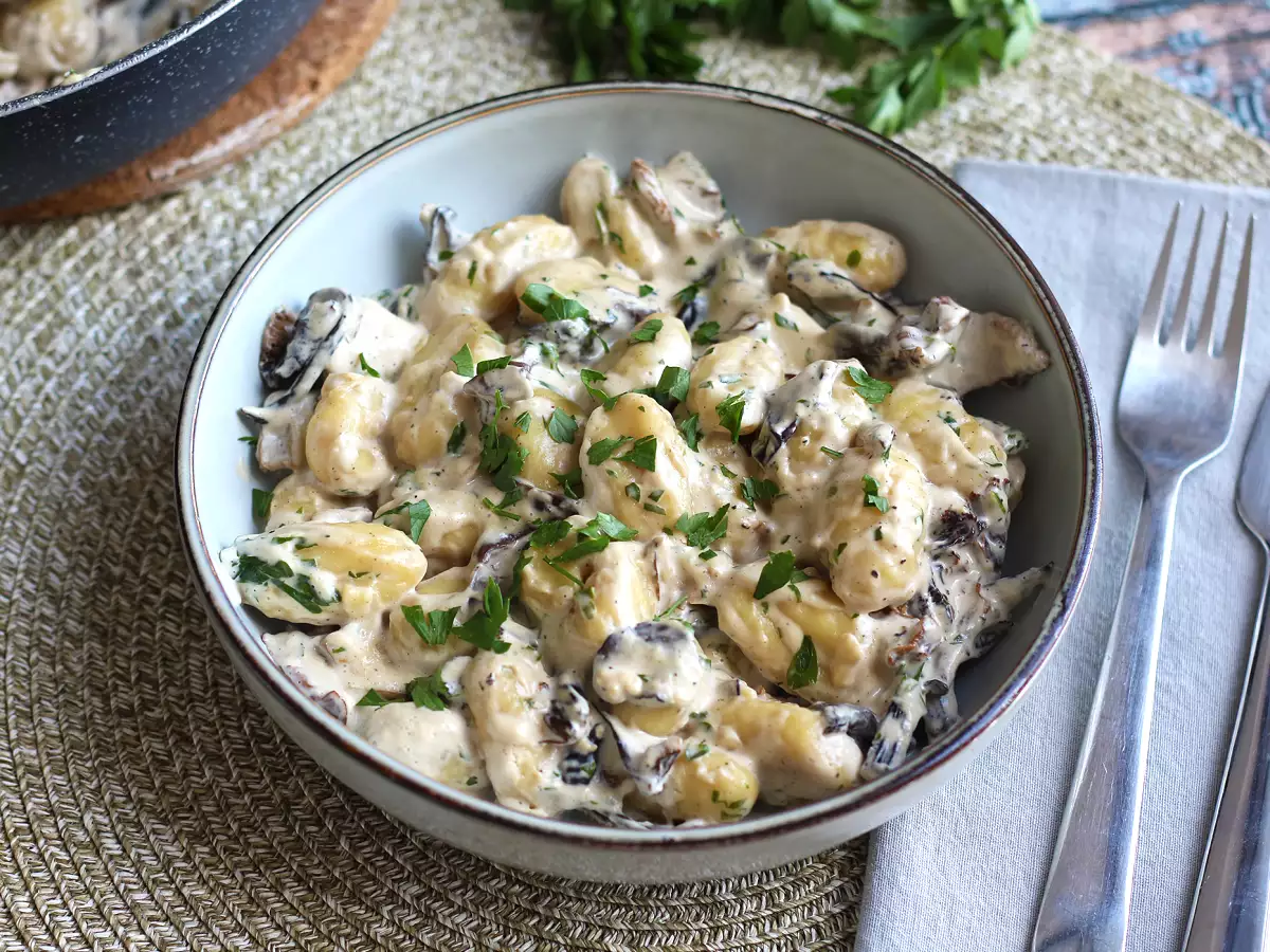 Gnocchi s hubami, chutný a jednoduchý prvý chod - foto 4