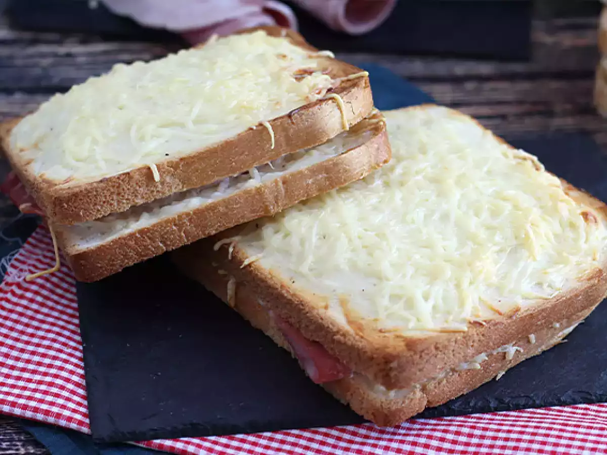 Gourmet croque-monsieur s bešamelovou omáčkou - foto 2