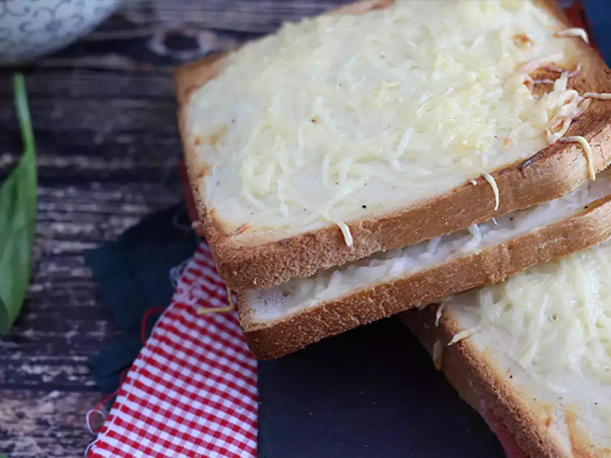 Gourmet croque-monsieur s bešamelovou omáčkou - foto 5