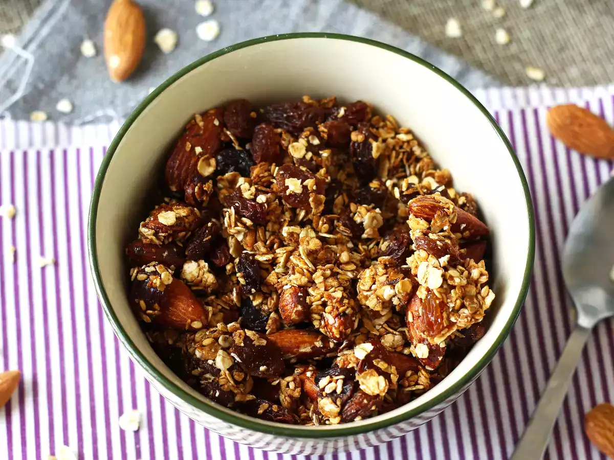 Granola expres s fritézou na vzduchu, aby sa raňajky stali chrumkavými - foto 2