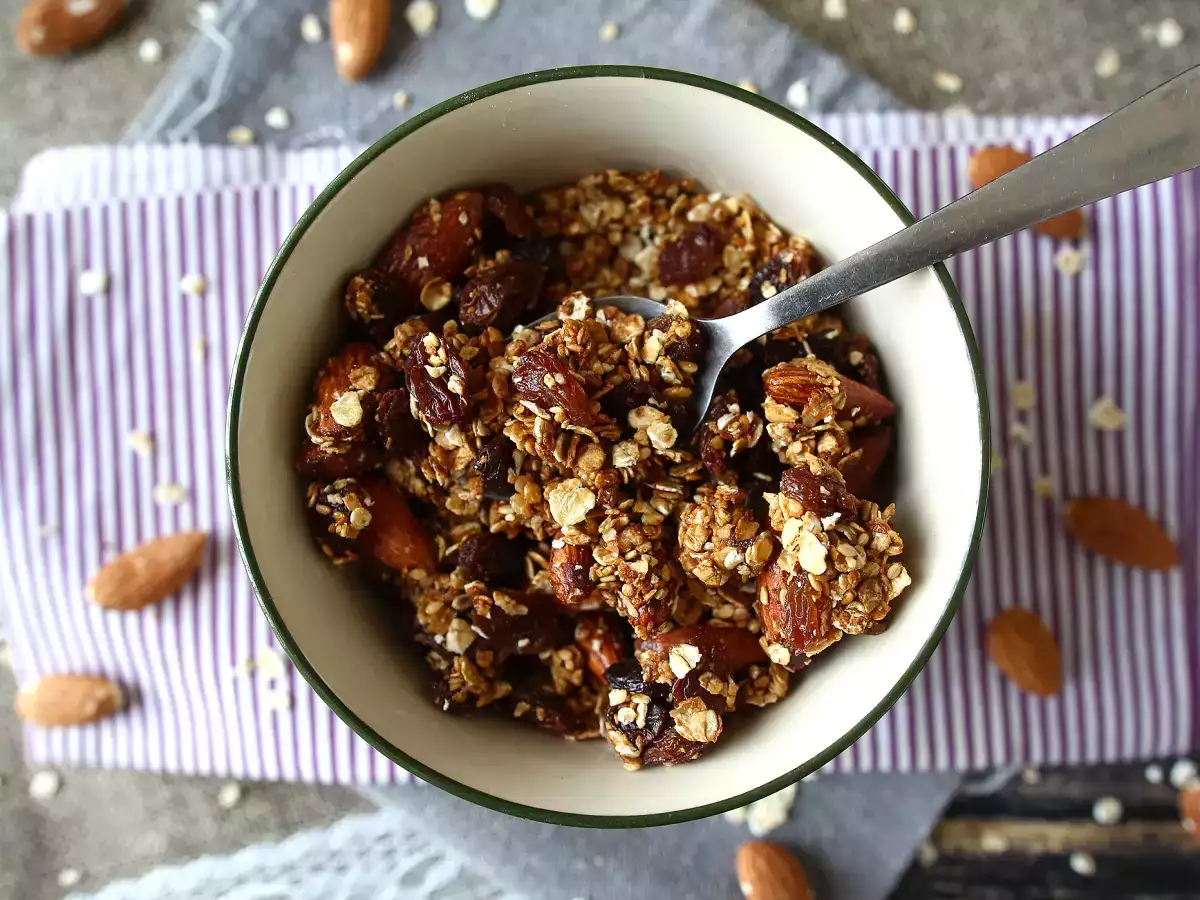 Granola expres s fritézou na vzduchu, aby sa raňajky stali chrumkavými - foto 4