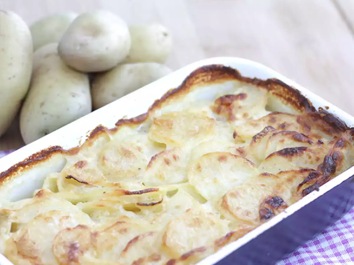 Gratin dauphinois, skutočný tradičný recept - foto 3