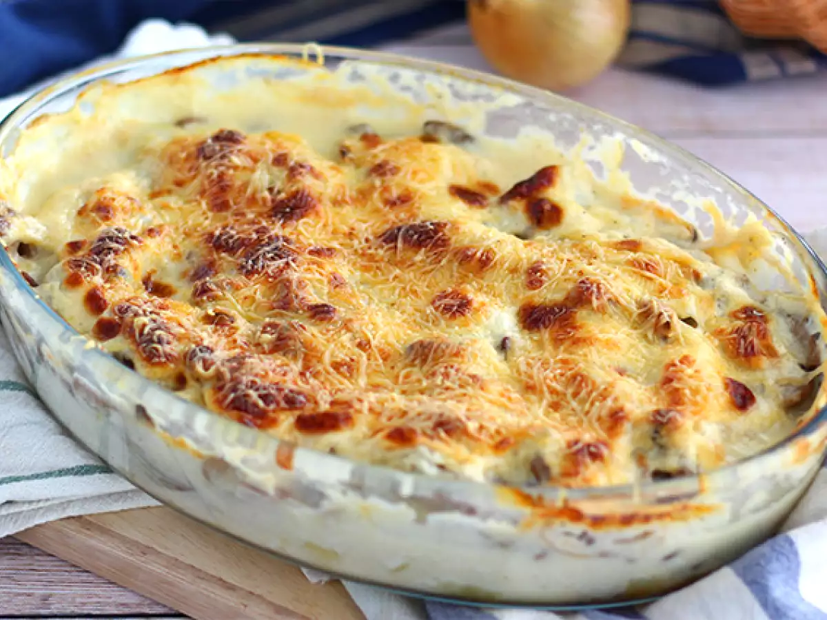 Gratin z rýb, jednoduchý a ľahký recept