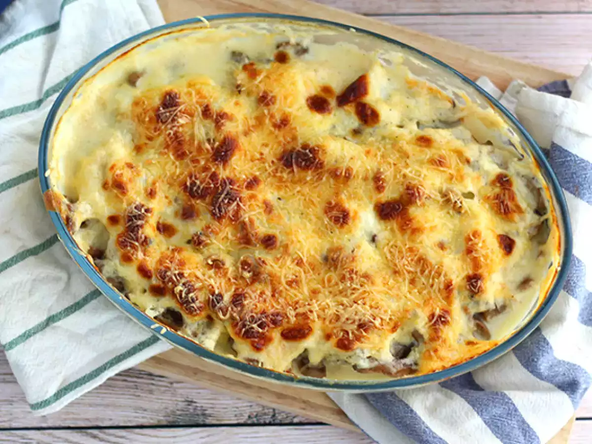 Gratin z rýb, jednoduchý a ľahký recept - foto 3