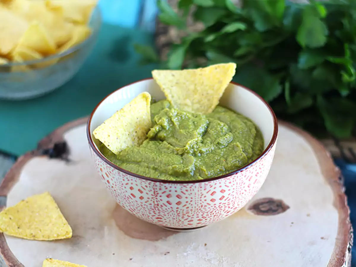 Guacamole s hráškom a limetkou - foto 2