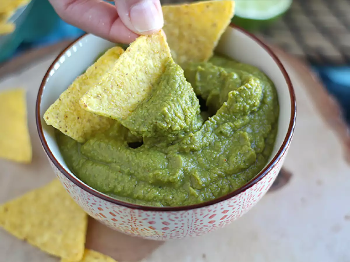 Guacamole s hráškom a limetkou - foto 3