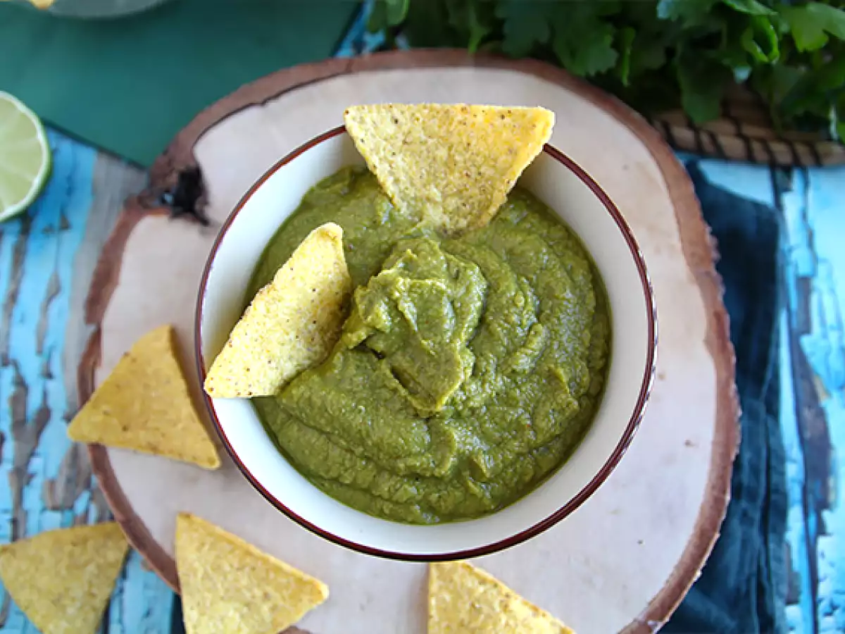 Guacamole s hráškom a limetkou - foto 4