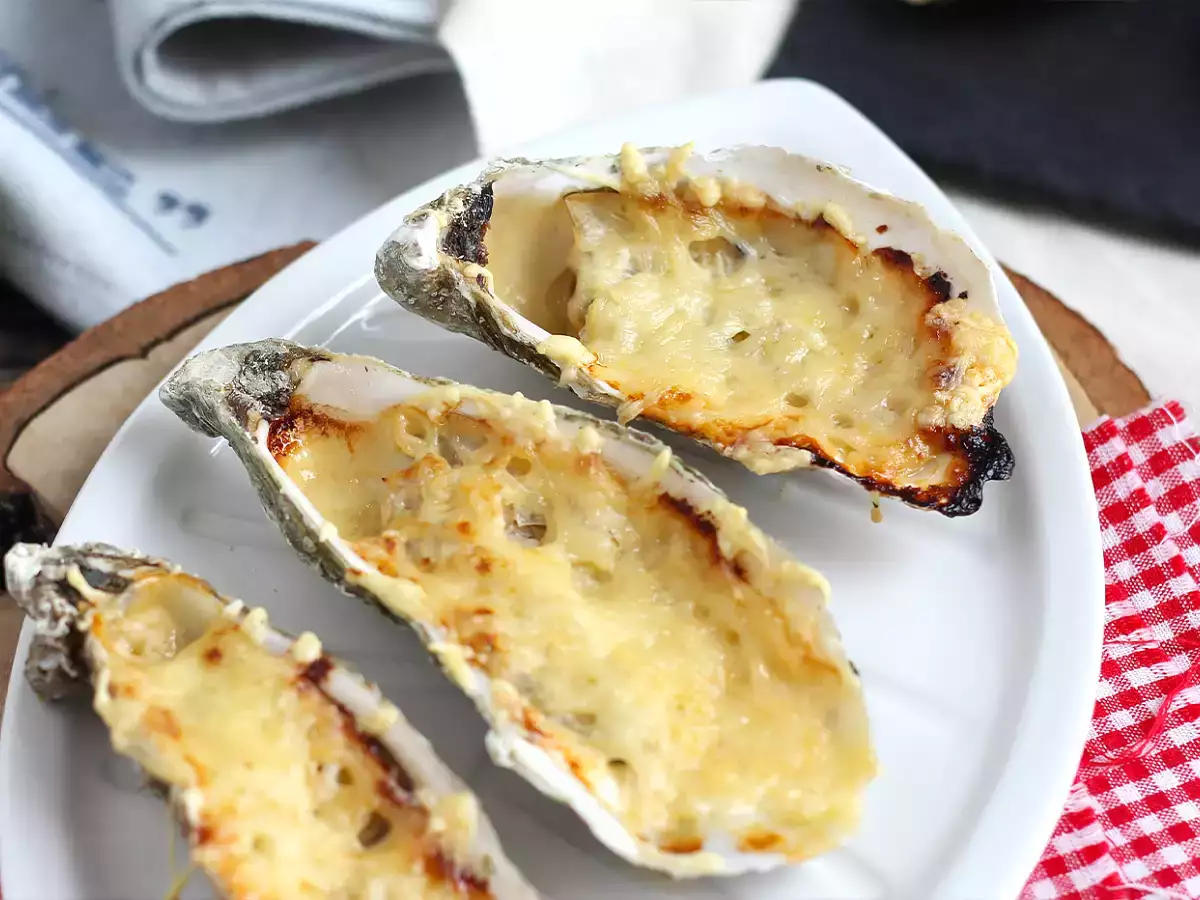 Gurmánske ustrice au gratin - foto 2