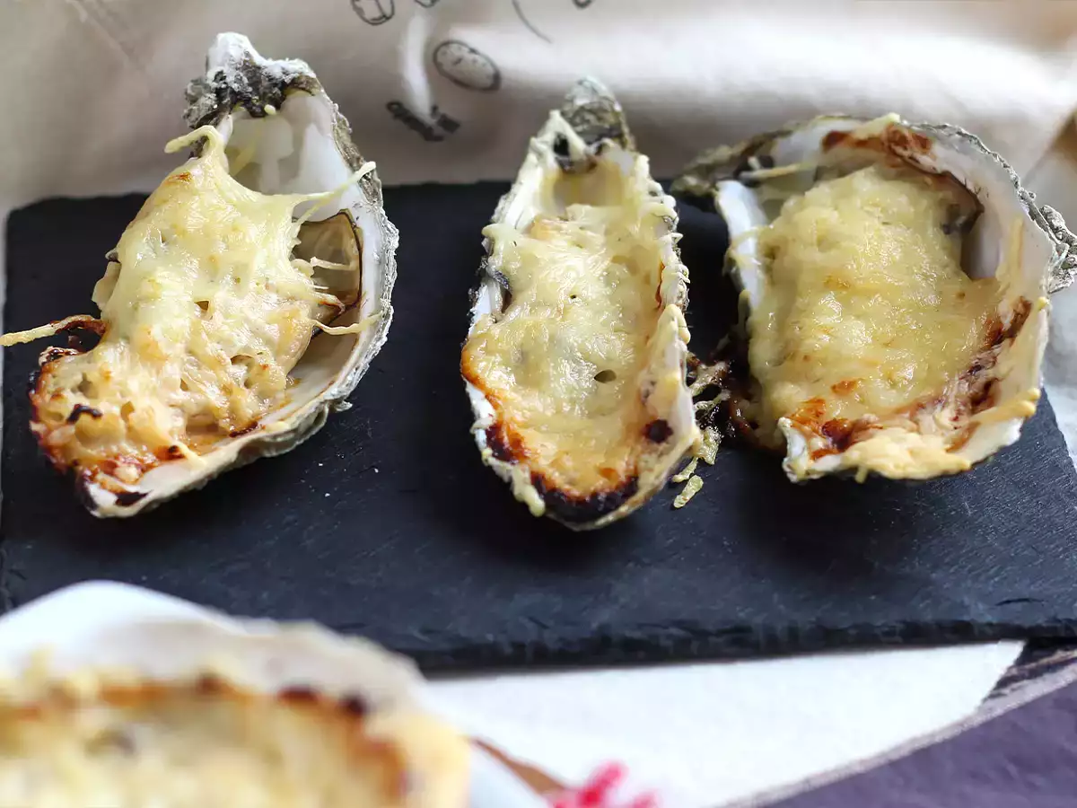 Gurmánske ustrice au gratin - foto 3