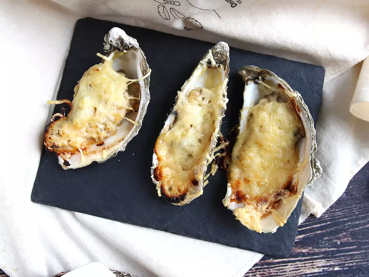 Gurmánske ustrice au gratin - foto 5