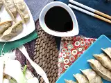 Gyozas s kuracím mäsom, mrkvou a hubami, foto 2