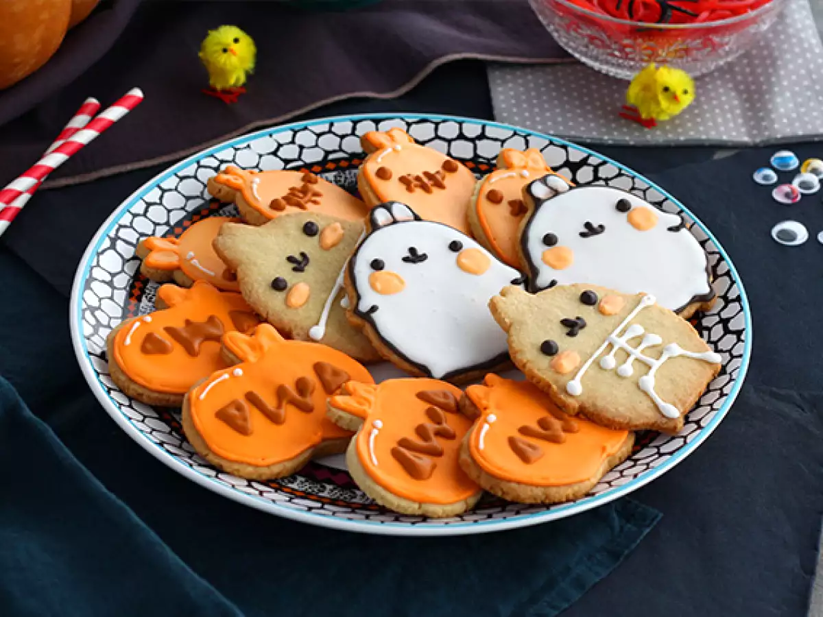 Halloweenske chlebíčky Molang - foto 2