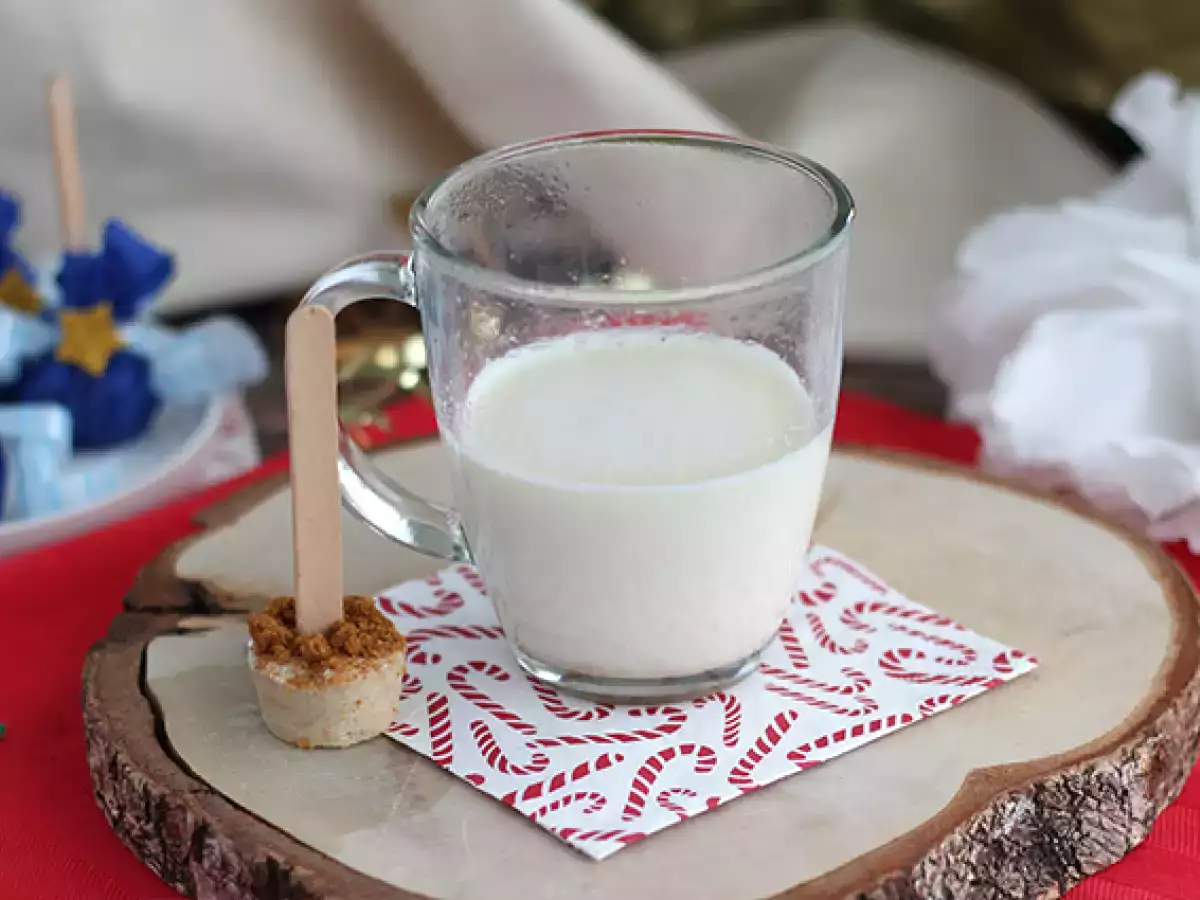 Horké čokoládové lízanky: biela čokoláda + speculoos - foto 2